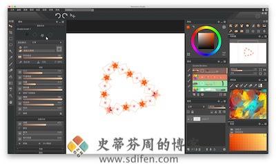 Paintstorm Studio 主界面