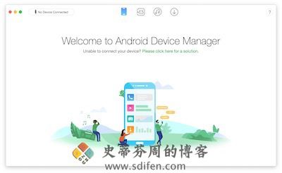 AnyTrans for Android 主界面