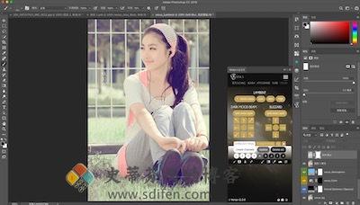 Venus Retouch Panel 主界面