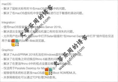 Parallels Desktop 14.1.1 更新内容