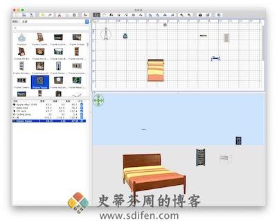 Sweet Home 3D 主界面