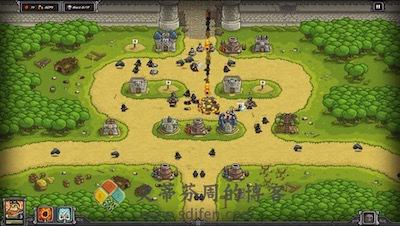 Kingdom Rush HD 游戏界面