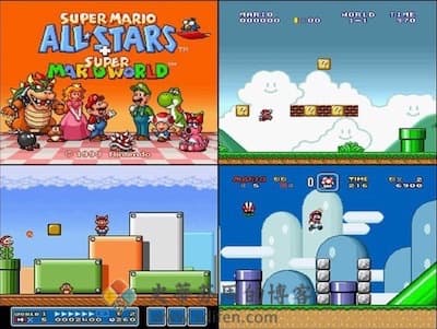 超级马里奥全明星25周年纪念版 游戏界面 超级马里奥全明星25周年纪念版 游戏界面