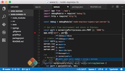 Visual Studio Code 主界面