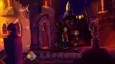 Gibbous - A Cthulhu Adventure 游戏界面2