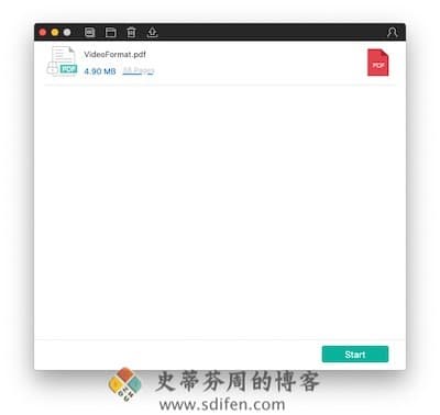 Wondershare PDF Password Remover 主界面