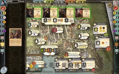 D&D Lords of Waterdeep 游戏界面2 D&D Lords of Waterdeep 游戏界面2