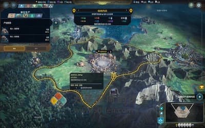 Age of Wonders: Planetfall 游戏界面1