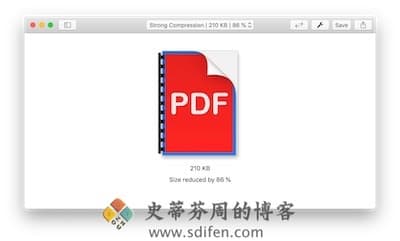 PDF Squeezer 主界面