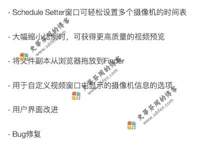 SecuritySpy 5.2.1 更新内容