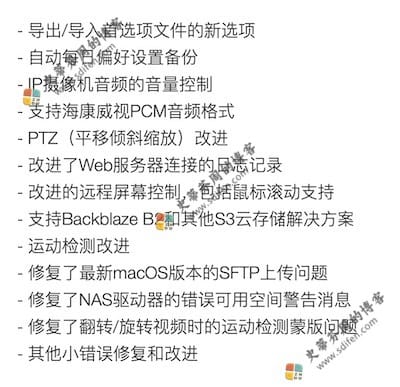 SecuritySpy 5.2.3 更新内容