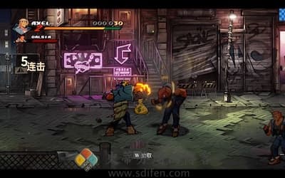 Streets of Rage 4 游戏界面2