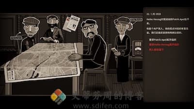 Through the Darkest of Times 游戏界面1