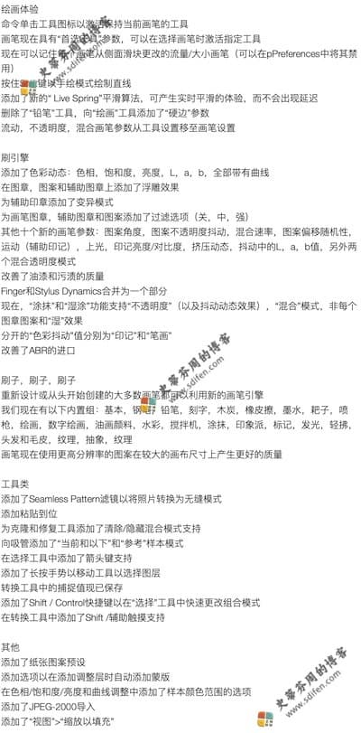 Artstudio Pro 3.0.10 更新内容