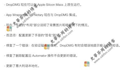 DropDMG 3.6.1 更新内容