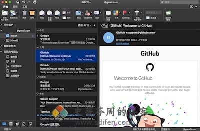 Microsoft Outlook 主界面