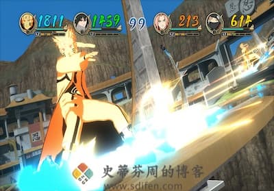 火影忍者：究极忍者风暴-革命 游戏界面1