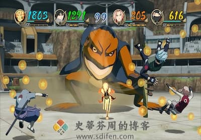 火影忍者：究极忍者风暴-革命 游戏界面2