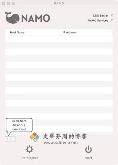 NAMO 主界面 NAMO 主界面