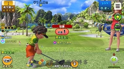 CLAP HANZ GOLF 游戏界面2