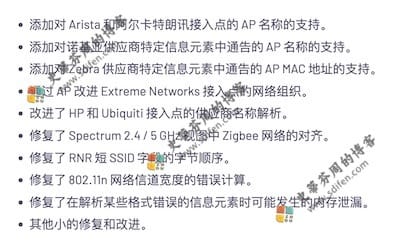 WiFi Explorer Pro 3.5.1 更新内容 WiFi Explorer Pro 3.5.1 更新内容