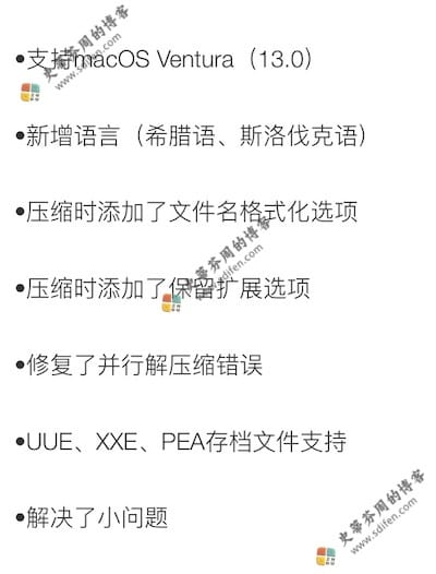 Bandizip 7.19 更新内容