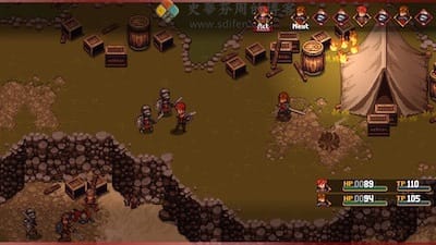 Chained Echoes 游戏界面1