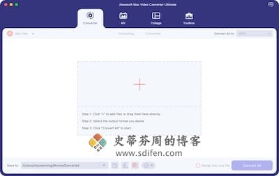 Aiseesoft Mac Video Converter Ultimate 主界面