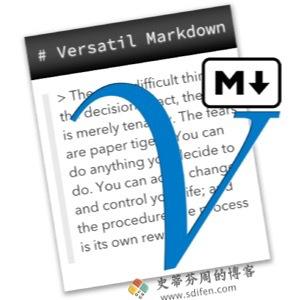 Versatil Markdown 2.0.50 Mac破解版-史蒂芬周的博客
