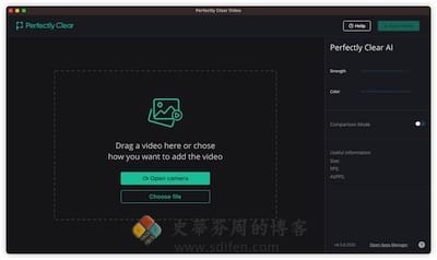 Perfectly Clear Video 主界面