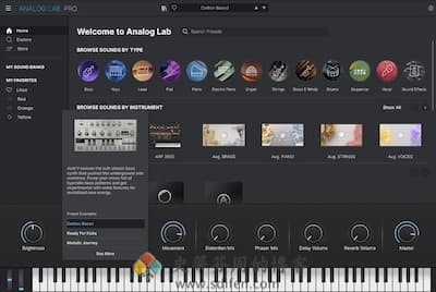 Arturia Analog Lab Pro V 主界面