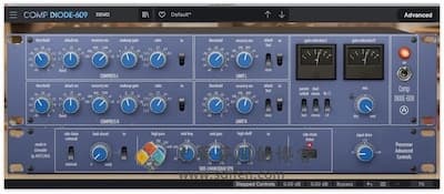 Arturia Comp DIODE-609 主界面