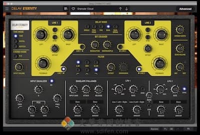 Arturia Delay ETERNITY 主界面