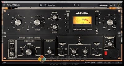 Arturia Comp FET-76 主界面