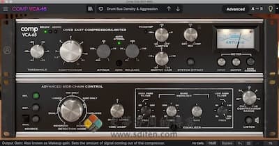 Arturia Comp VCA-65 主界面 Arturia Comp VCA-65 主界面