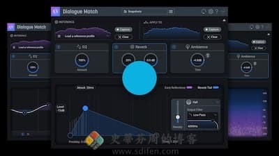 iZotope Dialogue Match 主界面