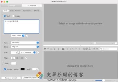 Watermark Sense 主界面