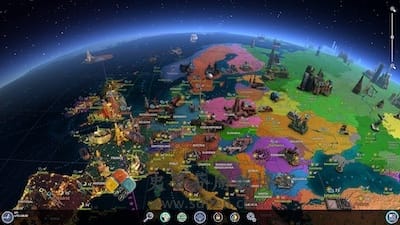 Earth 3D 主界面