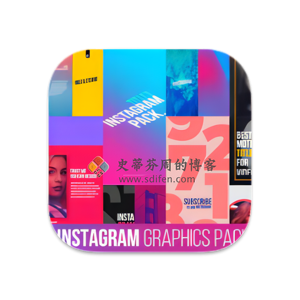 FCPX竖屏图文插件：Instagram Graphics Pack-史蒂芬周的博客