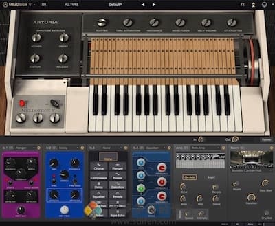 Arturia Mellotron V 主界面