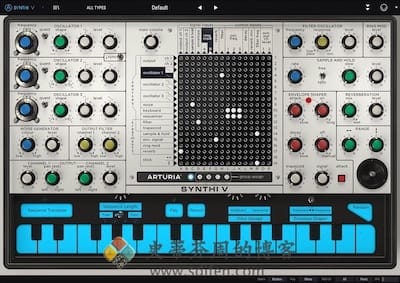 Arturia Synthi V 主界面