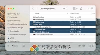 Substage 主界面 Substage 主界面