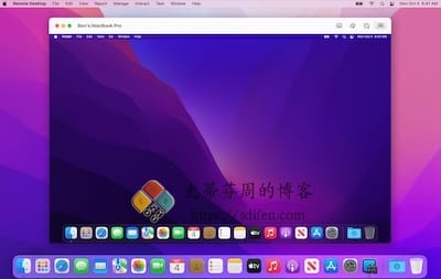 Apple Remote Desktop 主界面